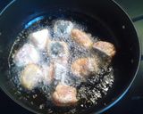A picture of step 4 of Bite-Sized Deep-Fried Autumn Salmon Zangi.