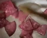 Foto del paso 1 de la receta: Tostadas con huevo y Salame