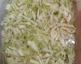 Egyszerű káposztasaláta recept recept fázis 3 fotója