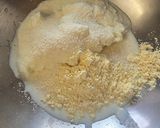 A picture of step 3 of Apple halwa.