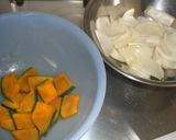 A picture of step 1 of Suburi ~ Amberjack with Sweet Vinegar Ankake Sauce ~.