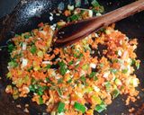 Foto del paso 3 de la receta: Arroz chaufán con mi sello