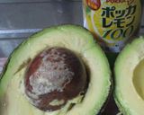 A picture of step 1 of English Muffin Avocado Sandwich.