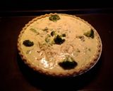 A picture of step 5 of Caramelized Onion And Broccoli Quiche.