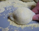 A picture of step 11 of Microwaved Uguisu-Mochi.