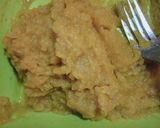 Foto langkah ke 1 dari resep Bolu panggang labu kuning lapis coklat.