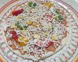 Corn, capsicum makhni pizza recipe step 2 photo