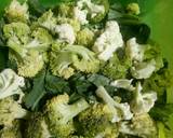 Tumis brokoli jamur (jamur slice etira) langkah memasak 1 foto