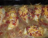 A picture of step 5 of Tastey low calorie chicken dinner 305 calories.