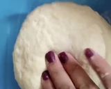 A picture of step 7 of Qeema Naan.