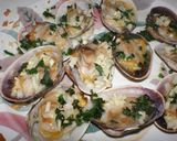 A picture of step 5 of Sublime Baked Manila Clams with Garlic Butter.