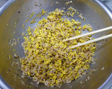 A picture of step 4 of Chinese Dim Sum Chive Buns.