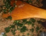 Foto del paso 1 de la receta: Carne molida con espinacas estilo asiático