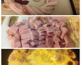 Foto del paso 5 de la receta: Huevos revueltos con tocino y jamón