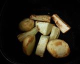 A picture of step 4 of Low Calorie & Quick Roast Celeriac, parsnips & potatoes.
