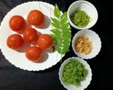 A picture of step 1 of Tomato Rasam.