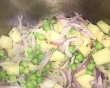A picture of step 1 of Veg Pulao.
