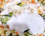 A picture of step 3 of Spiced Potato and Egg Salad.