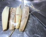 A picture of step 5 of Kanya's Banana Blossoms Salad.