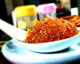 A picture of step 1 of Raw Mango Pachadi.
