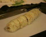 A picture of step 4 of California Roll With Shrimp.