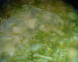 A picture of step 2 of Vickys Vichyssoise, GF DF EF SF NF.