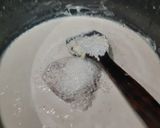 A picture of step 4 of Rose Flavour Basundi.