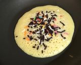 Foto langkah ke 3 dari resep Pancake Teflon (Tanpa Susu, Takaran Sendok).