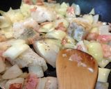 A picture of step 4 of Haddock Tomato Simmer.