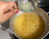 A picture of step 3 of Lemon coriander soup.