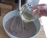 Pas rețetă Tort vegan cu ganache de ciocolată și cremă de vișine 2 fotografie