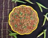 A picture of step 7 of Malai Methi Mater.