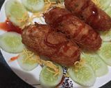 A picture of step 5 of Vermicelli cutlet.
