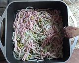 Foto del paso 3 de la receta: Revuelto gramajo con papa al horno mmmm !!!! 😋😋😉