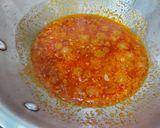A picture of step 4 of Lahori Chikar Cholay.
