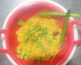 A picture of step 4 of Vegetables Upma.