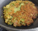 A picture of step 5 of Moonglet (healthy breakfast).