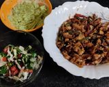 মেক্সিকান চিকেন টাকোস(Mexican chicken tacos recipe in Bengali) রেসিপির ধাপ 6 ছবি