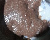 A picture of step 6 of Eggless Marble Muffins.