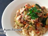 Tumis Ayam Zucchini