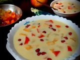 फ्रूट कस्टर्ड (fruit custard recipe in Hindi)