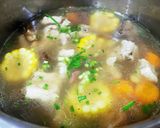 Hình bước làm 3 của món Canh sườn non thập cẩm
