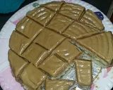 A picture of step 1 of Bombay coffee cake.