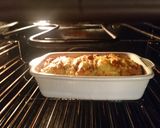 A picture of step 4 of Cheesey marmite crumpet bake.