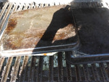 Pizza a la parrilla
