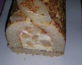 Une image de l'étape 9 de Bûche mousse poire.
