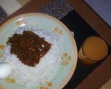 A picture of step 4 of Rice and stew.