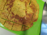 Caldo de torrejas de queso (ecuatoriano)