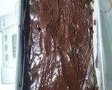 Foto langkah ke 7 dari resep Brownies Kunafa Pistachio.