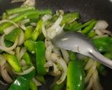 A picture of step 2 of Hakka Noodles.